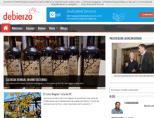 Tablet Screenshot of debierzo.com